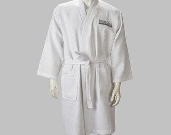 Custom-Embroidered Bath Robes, Shop in Bulk