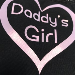 Daddy's Girl Thong - Naughty Underwear DDLG Kinky BDSM Sub BBW Thongs
