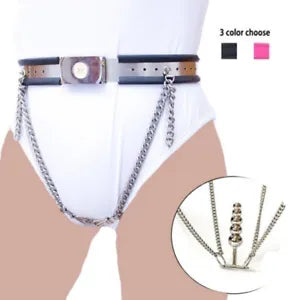 Stainless Steel Underwear Single Wire Chastity Belt Panties Anal