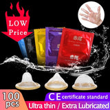 Pornhint 100 Pcs Dot G Pot  Condoms Flavor Extra Safe Super-lubrication Latex Condom for Men Sex Toy Products Best Full Oil Package