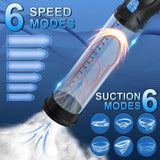 Pornhint AAV Electric Penis Pump Rechargeable Male Penis Enlargement Pump Penis Trainer Cock Extender Sex Toys for Men Male Masturbator