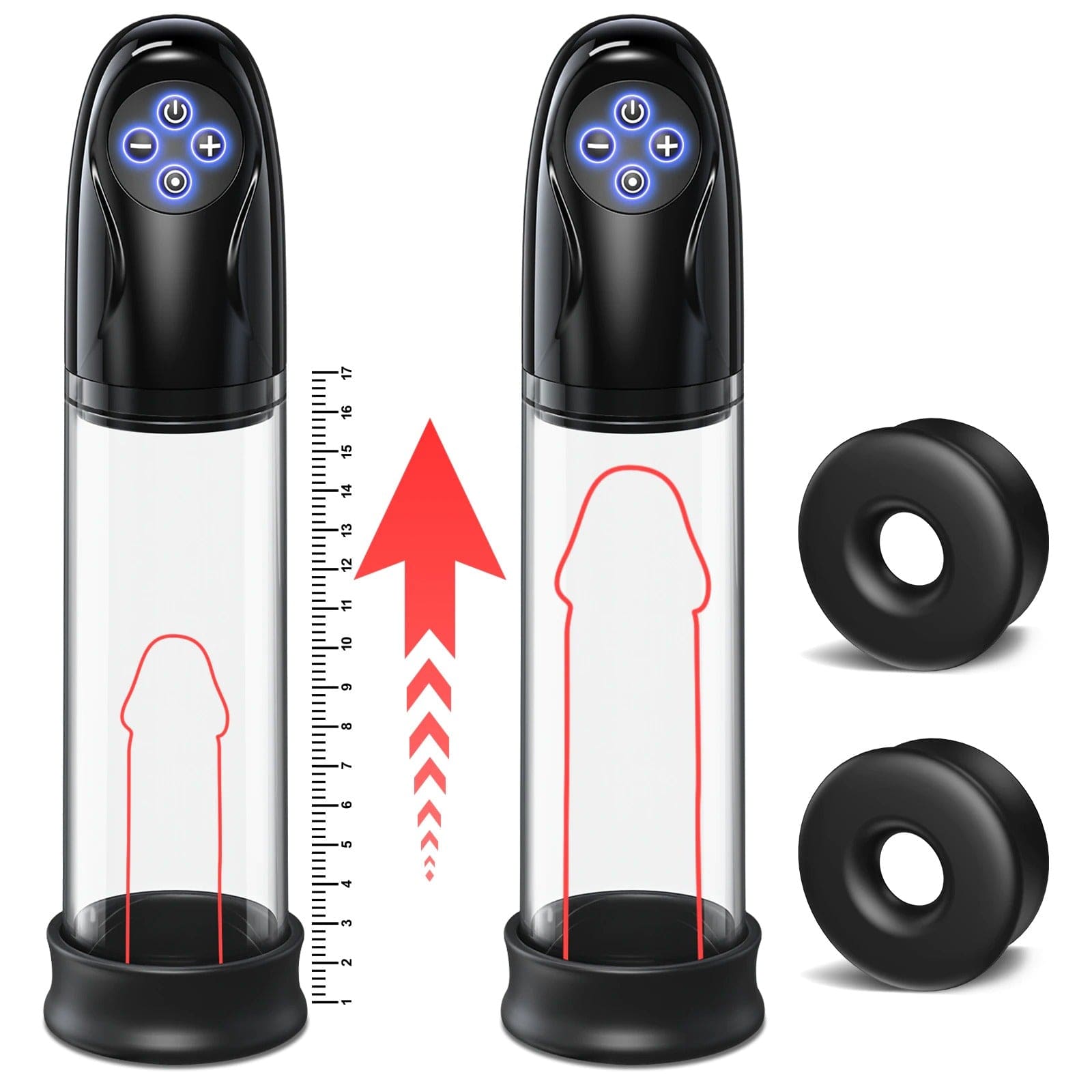 AAV Penis Pump Male Masturbators with 6 Suction Modes Electric Penis Vacuum  Pump Sex Toys for Men Male Cock Enlargement Extender | Pornhint