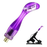 Acessórios A1 A2 brinquedo sexual feminino vibrador roxo para anexos de metralhadora sexual