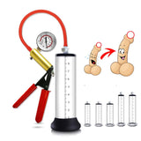 Acrylic Penis Pump Manual Penis Enlarger Sex Toy For Men Vacuum Pump Male Masturbation Penis Extender Trainer Adults Sex Product