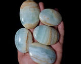Caribbean Calcite Stone,Caribbean Calcite Palms,Blue Calcite Palms,Healing Stones,Crystal Stones,Palm Crystals,Caribbean Blue Calcite