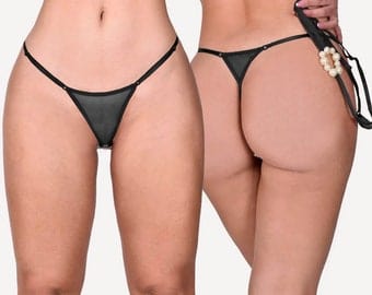 UK Women Open Butt Panties Kinky Backless Lingerie Thong Sexy Underwear hot  sex