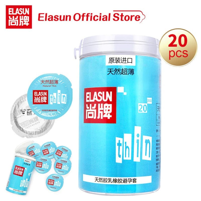Latex Rubber Sex Toys - ELASUN Condoms for Men Ultra Thin 92 Pcs Extra Lubricated Natural Latex  Rubber Penis Sleeve Jar Condom Sex Toys Intimate Shop | Pornhint