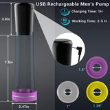 Pornhint Electric Penis Vacuum Pump Rechargeable Automatic Male Enlargement Erection Extend Men Manual Penis Enlarge Air Pressure Device