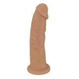 Fleshstixxx 7 inches Silicone Dildo No Balls Latte