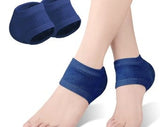 Protector de talón de Gel de silicona, almohadillas para el talón, copas para el talón, soporte para fascitis Plantar, cuidado de los pies, cojín para reparación de la piel, calcetines de media yarda para el cuidado de la salud