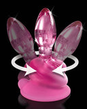 Pornhint Icicles No 90 Glass Anal Plug With Suction Cup