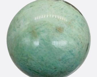 Lemon Chrysoprase Crystal 383g Sphere 2 7 16  Green 1  