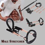 Pornhint Male Enlargement Penis Extender Stretcher Edge System Sex Toys for Men Penile Pump Enhancer Strap Kit Male Masturbator