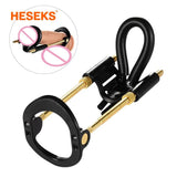 Male Enlargement Penis Extender Stretcher Edge System Sex Toys for Men Penile Pump Enhancer Strap Kit Male Masturbator