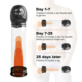 Pornhint Male Penis Pump Vacuum Water Pump For Men Automatic Penis Extender Enhancer Masturbator Penile Trainer Adult Sex Toys for Male