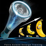 Pornhint Male Vacuum Pump Penis Extender Enhancer Sucking Masturbator Dick Pump Delayed Trainer Massager Adult Sex Toys for Men 18