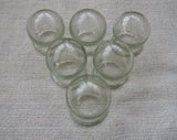 Pornhint Medical jars, Glass jars, Medical glass jars, Set of 6 pieces