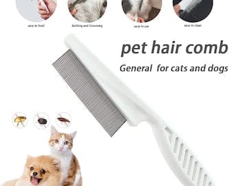 Pet Care Comb Cat Hair Brush Flea Removal Massage Comb Pornhint 