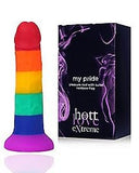 Rainbow Pride Vibrating Dildo 6.7 Inch - Hott Love Extreme