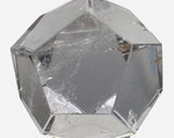 Rock Crystal 66g Dodecahedron Specimen | 33mm | Clear | 1 Figurine |
