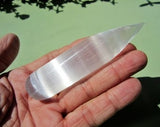 SELENITE WAND Polished Pointer 4