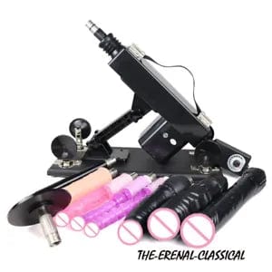 Pink Sex Machine Adjustable And Portable NEW Masturbation