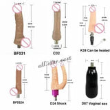 Acessórios para máquinas de sexo Dildos de carne grande para máquina de amor 3XLR