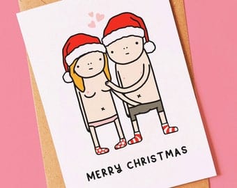 340px x 270px - Sexy, rude and funny christmas holiday card for him or for her, boyfriend,  girlfriend, fiancÅ½, fiancÅ½e, partner, wife or husband | Pornhint