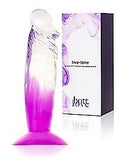 Two-Tone Suction-Cup Dildo 6.5 Inch Purple - Hott Love