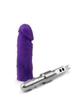 Adaptador de serra alternativa VACULOCK (Vac-U-Lock) Sex Machine + acessório dildo de 6 pol.