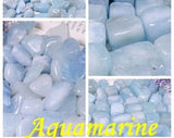 Atacado raro Aquamarine-mar natural cascalhos de cristal azul-jóias-cura-contas não perfuradas-artesanato DIY-colar-massagem polida
