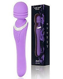 Pornhint Wiggle Wand Double-Ended Rechargeable Massager 9.2 Inch Purple - Hott Love Extreme