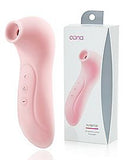 Surprise Suction Rechargeable Waterproof Vibrator 4.5 Inch Pink - Oona