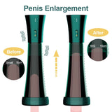 2 IN 1 Electric Male Penis Pump Vacuum Pump Masturbator Penile Enlargement Enhancer Penile Trainer Adult Tool Sex Toys for Men