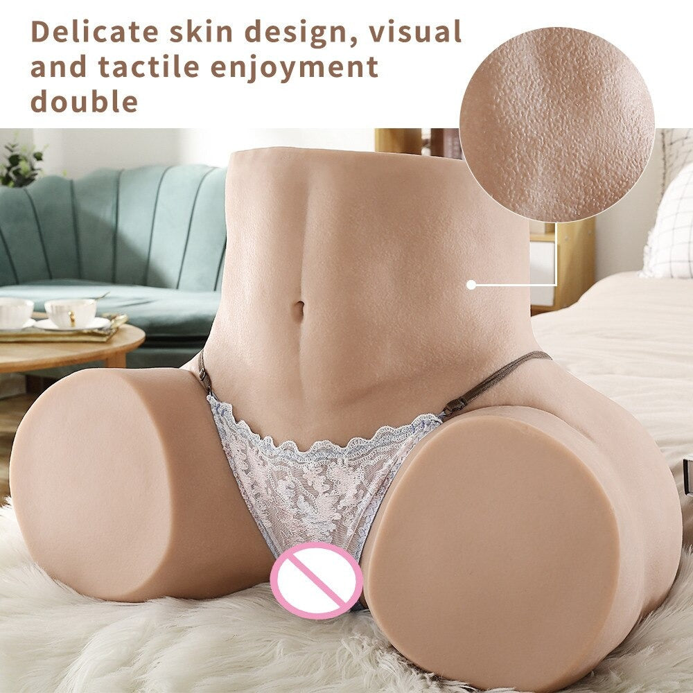 2023 Huge Big Ass Super Real Male Masturbator Two Channels Sex Toys For Men  Adult Sex Toys Super Feel 15KG Big Ass Sex Dolls | Pornhint