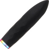 On The Spot Bullet 7 Function Rechargable Silicone Waterproof Black