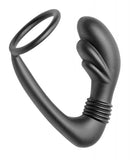 Cobra Silicona P-Spot Masajeador Y Anillo Para El Pene