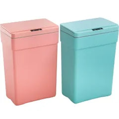  13 Gallon Automatic Trash Can with Lid, Touch Free