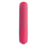 Poderoso vibrador de bala pequena de 7 funções rosa