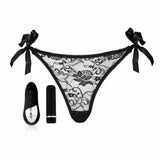 Pleasure Panty Preto Controle Remoto O/S