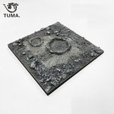 Sand table material Gundam model scene universe space platform finished hand-made moon planet moon landing bracket decoration board game tiles - Pornhint