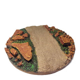 Miniature accessories finished platform stone rock dirt road scene base chariot military tank figure props board game tiles - Pornhint