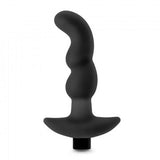 Massageador vibratório de silicone para próstata 03- Preto