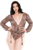 Shiva Long Sleeve Mesh Teddy - 1x2x