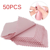 50PCS/lot Clean Cleaning Cloth Polishing Cloth for Silver Gold Platinum Jewelry Anti Tarnish