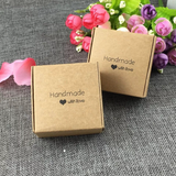 50pcs 6.5x6.5x3cm Small Kraft paper gift packaging box,kraft cardboard handmade soap candy box,personalized craft paper gift box - Pornhint