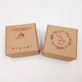 50pcs 6.5x6.5x3cm Small Kraft paper gift packaging box,kraft cardboard handmade soap candy box,personalized craft paper gift box - Pornhint