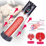 Electric Penis Enlargement Male Masturbation Automatic Blowjob Sucks Powerful Mouth Vagina Masturbator for Men Penis Pump Sextoy