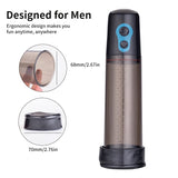 Bomba de vácuo elétrica para pênis, expansor de pênis, acessório masculino, auxílio para exercícios, brinquedo sexual, dispositivo de falo de massagem recarregável USB