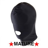 1 hole mask - BDSM - Fetish - Mixed - Straight/Gay/Bi/Solo - Mature